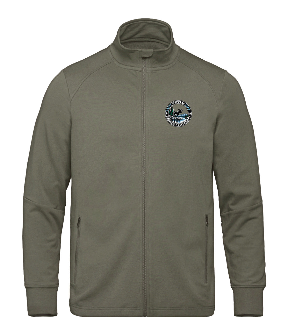 Flin Flon General Hospital Emergency Department - Men's Performance Warm-up Jacket