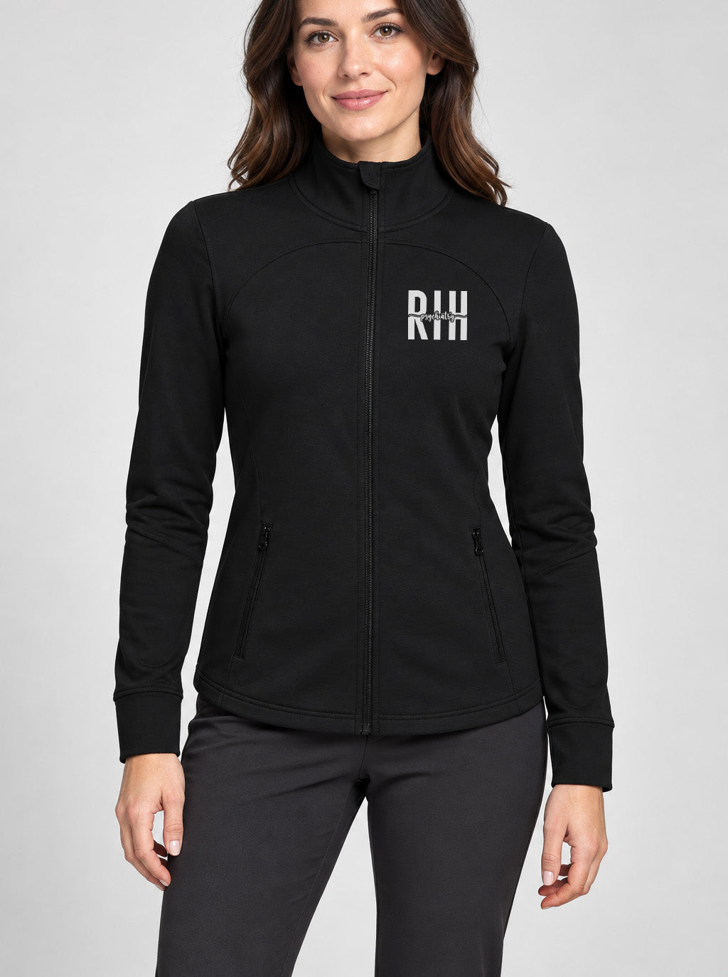 Royal Inland Hospital Mental Health & Substance Use (RIH MHSU) - Round 3 - Women's Performance Warm-up Jacket