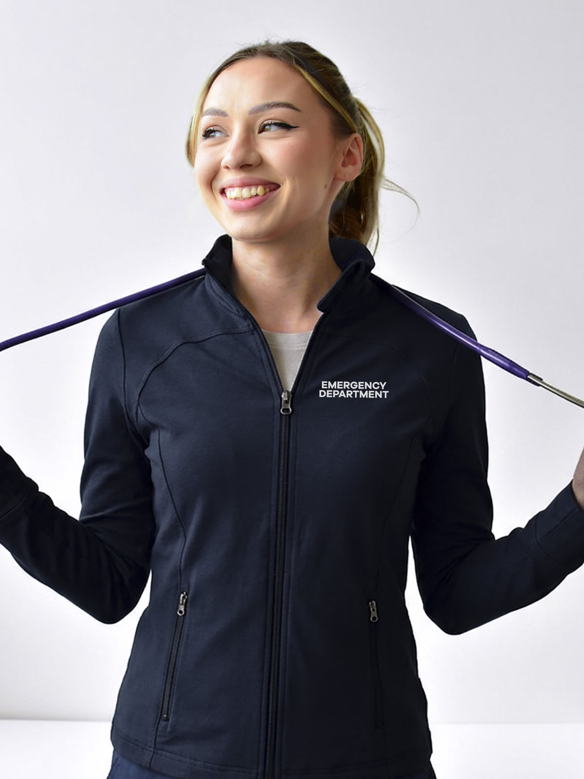 West Parry Sound Health Centre Intensive Care Unit and Emergency Department - Women's Performance Warm-up Jacket