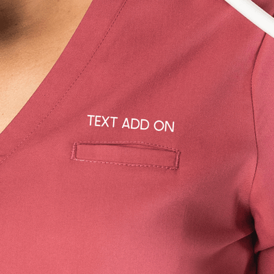 The Mama Coach - Rosa Scrub Top
