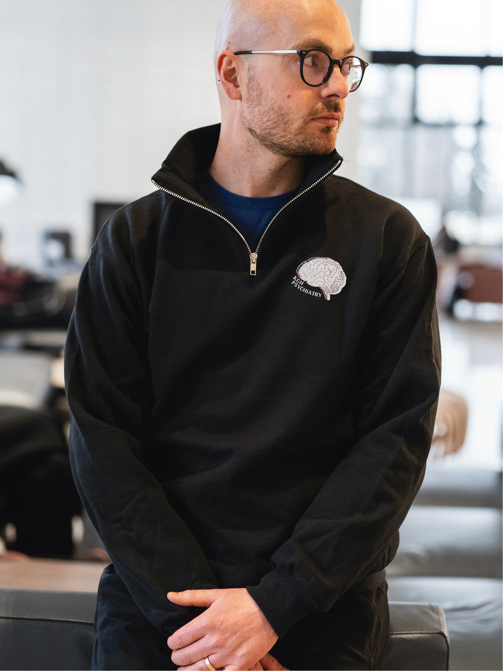 Kelowna General Hospital Psych - Round 4 - Elevate 1/4 Zip Sweatshirt