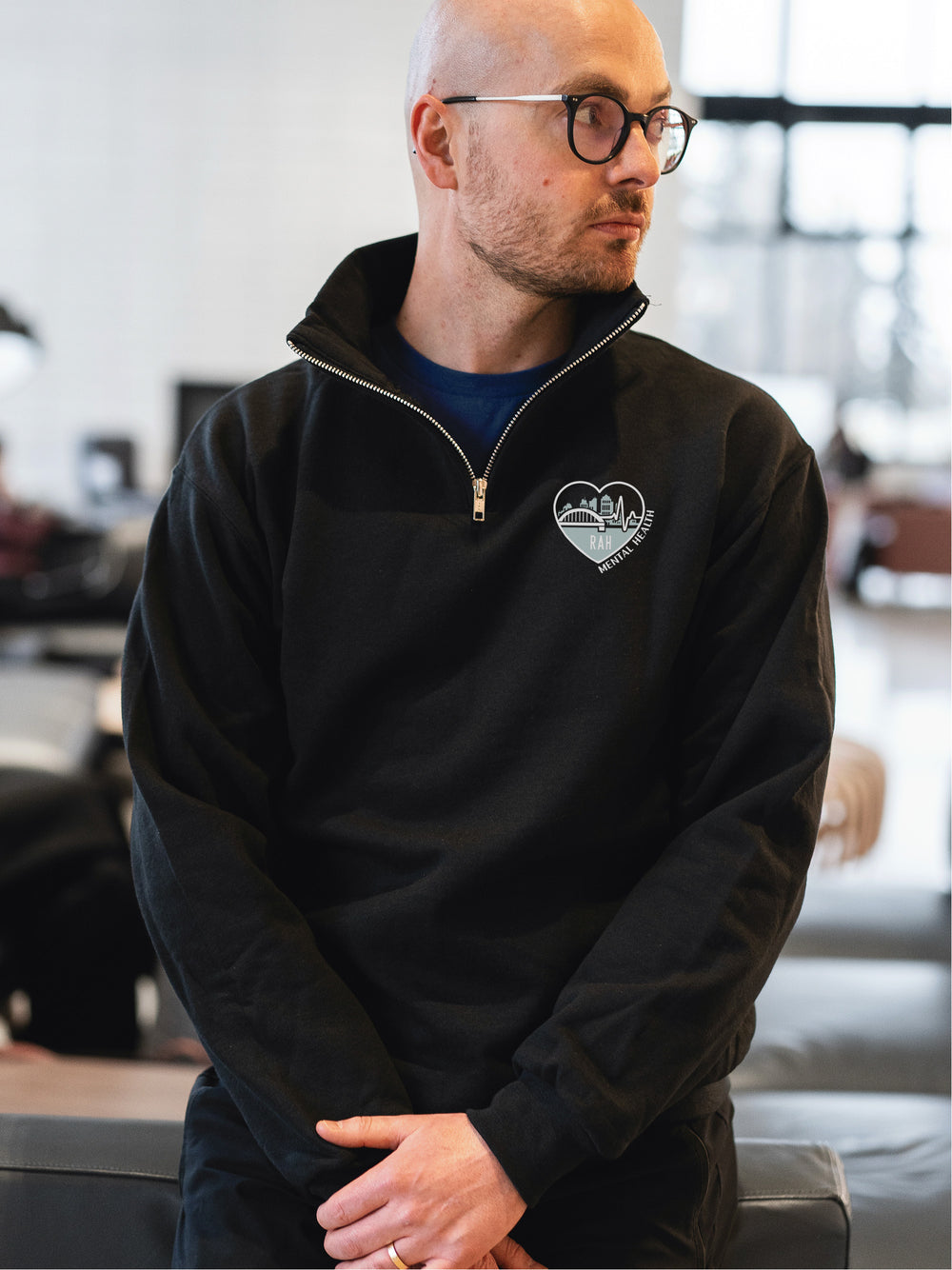 Royal Alexandra Hospital - Psychiatry - Elevate 1/4 Zip Sweatshirt