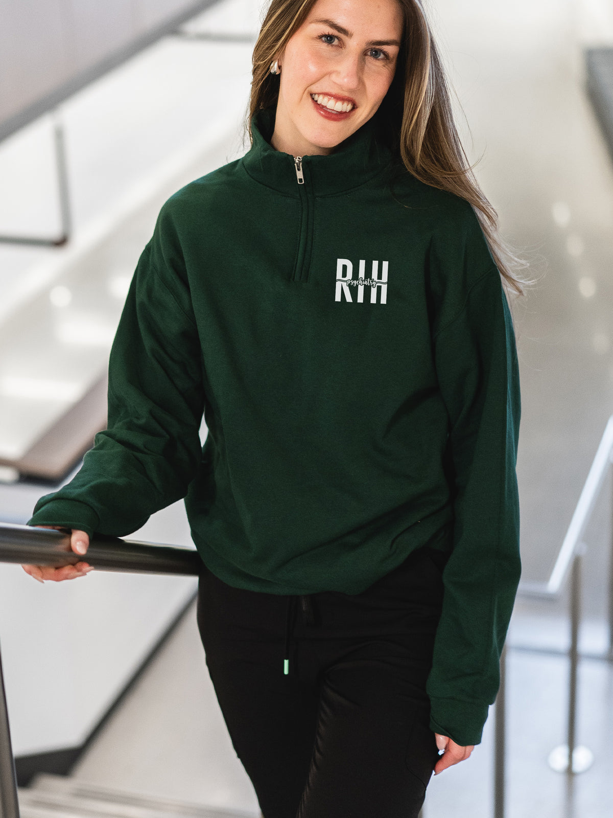 Royal Inland Hospital Mental Health & Substance Use (RIH MHSU) - Round 3 - Elevate 1/4 Zip Sweatshirt