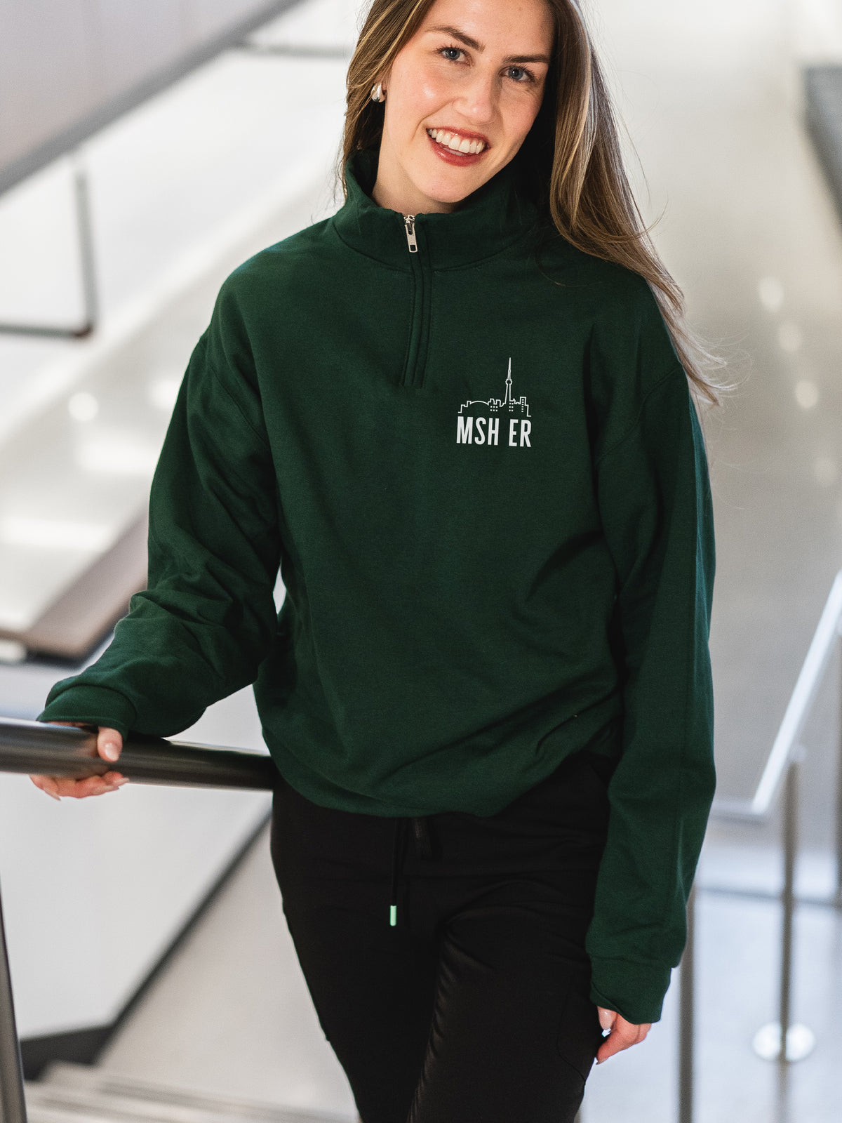 Mount Sinai Emergency Department - Elevate 1/4 Zip Sweatshirt