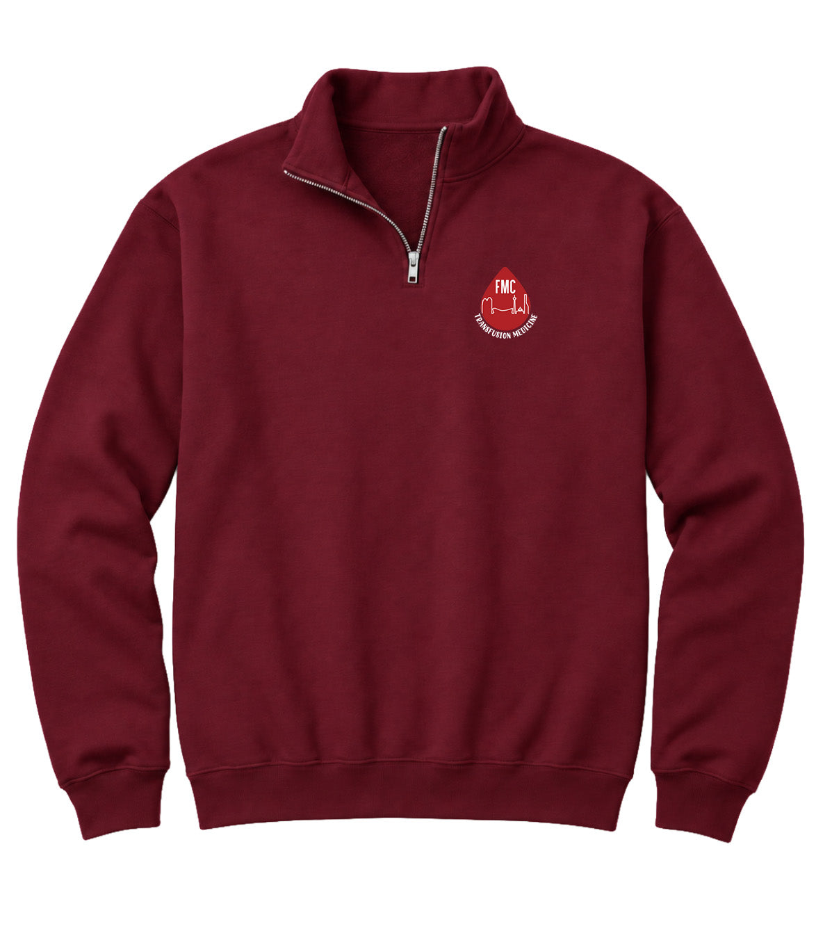 Foothills Medical Centre Transfusion Medicine - Elevate 1/4 Zip Sweatshirt