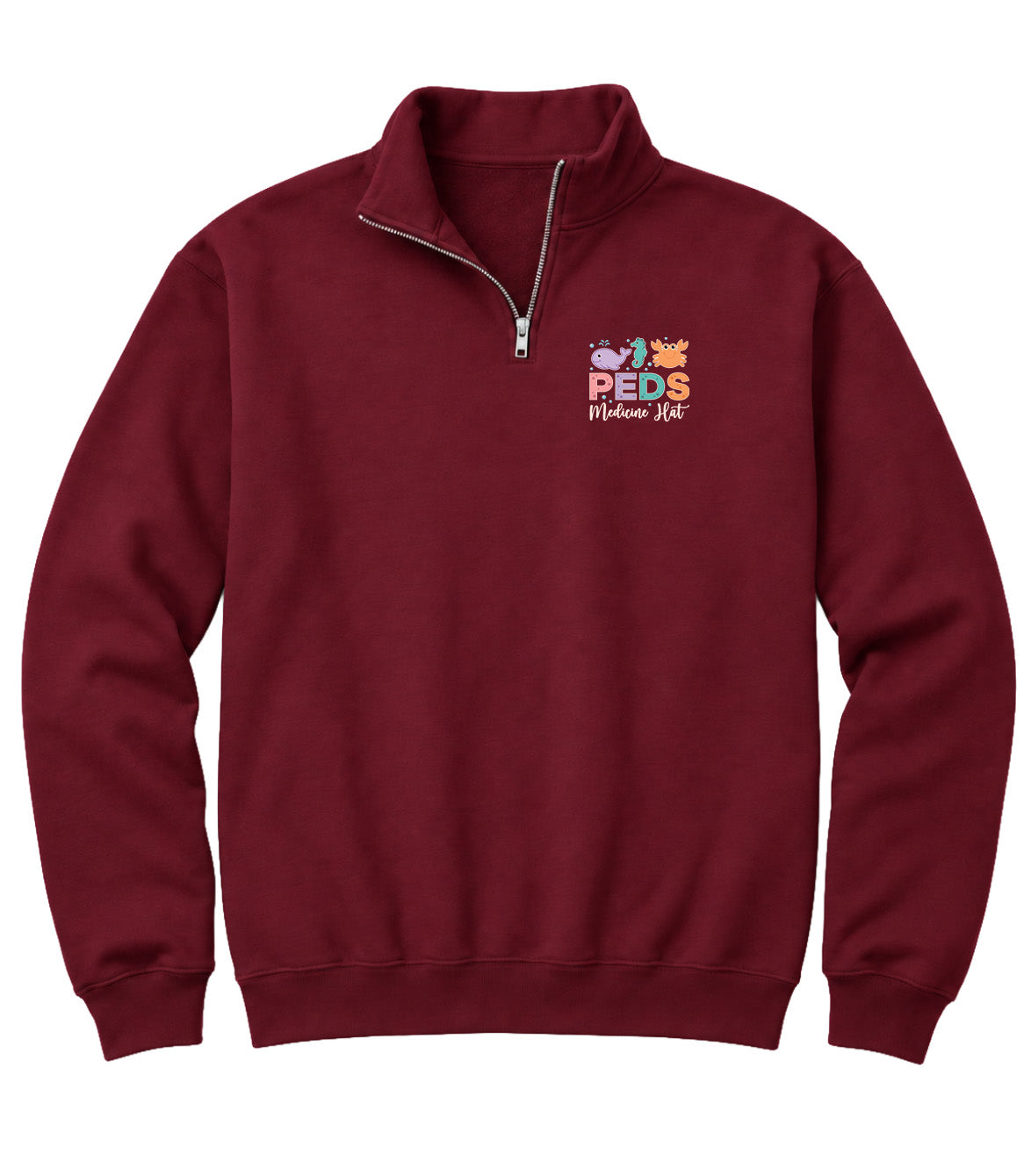 Medicine Hat Regional Hospital Pediatrics - Elevate 1/4 Zip Sweatshirt