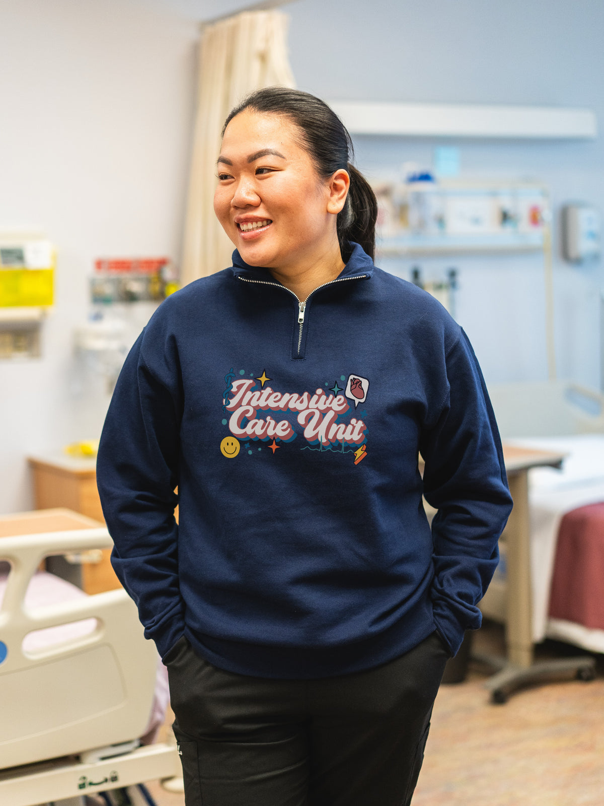 Retro - Elevate 1/4 Zip Sweatshirt