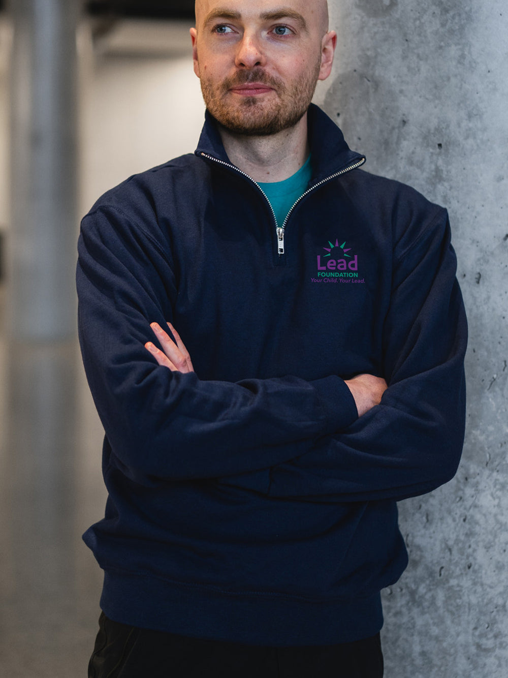 Lead Foundation - Round 2 - Elevate 1/4 Zip Sweatshirt