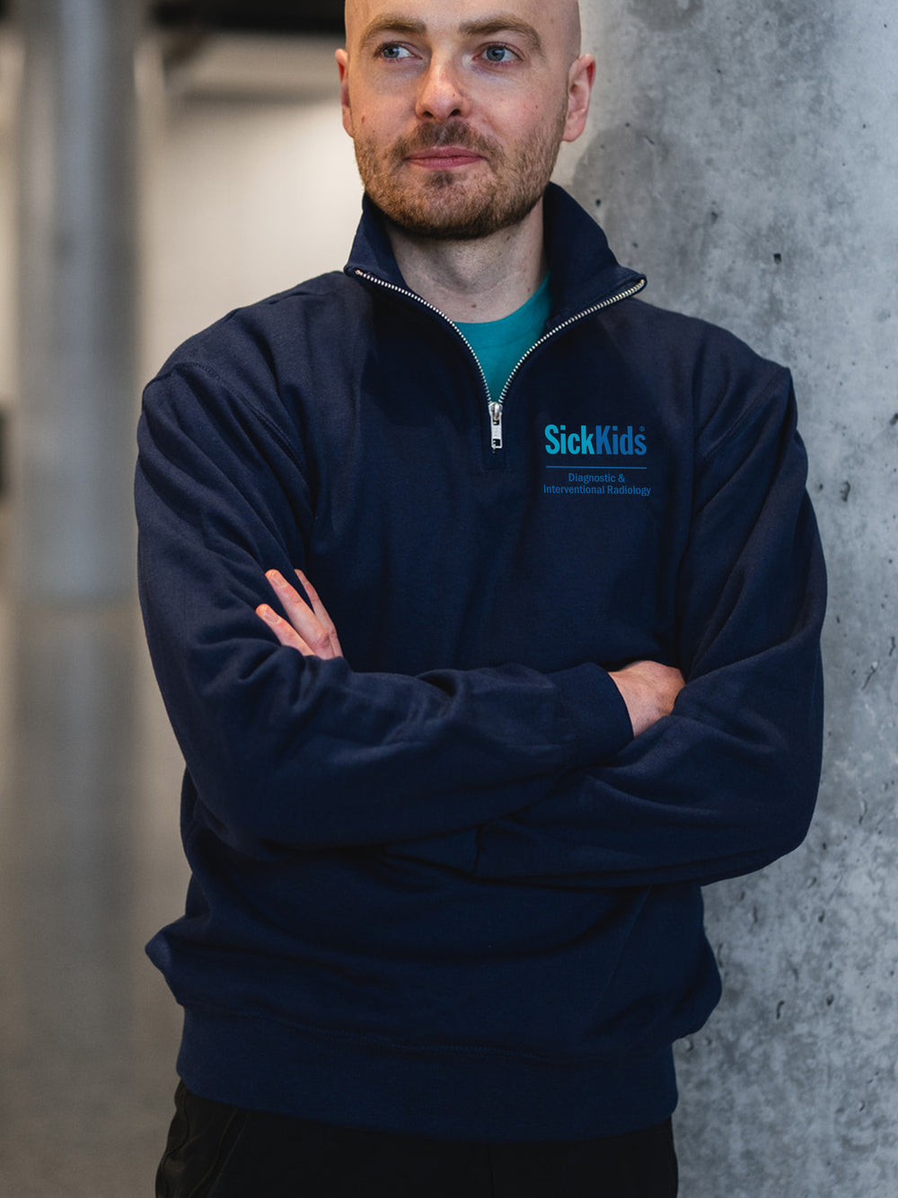 SickKids Diagnostic Imaging & Radiology - Elevate 1/4 Zip Sweatshirt