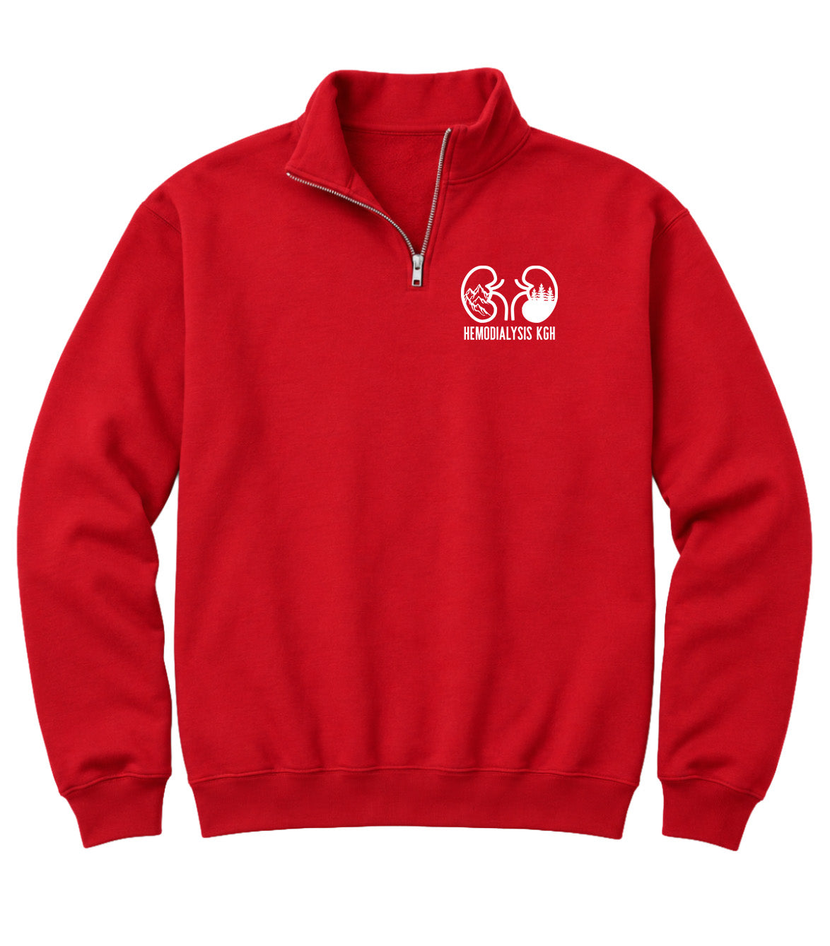 Kelowna General Hospital - Hemodialysis Unit - Elevate 1/4 Zip Sweatshirt