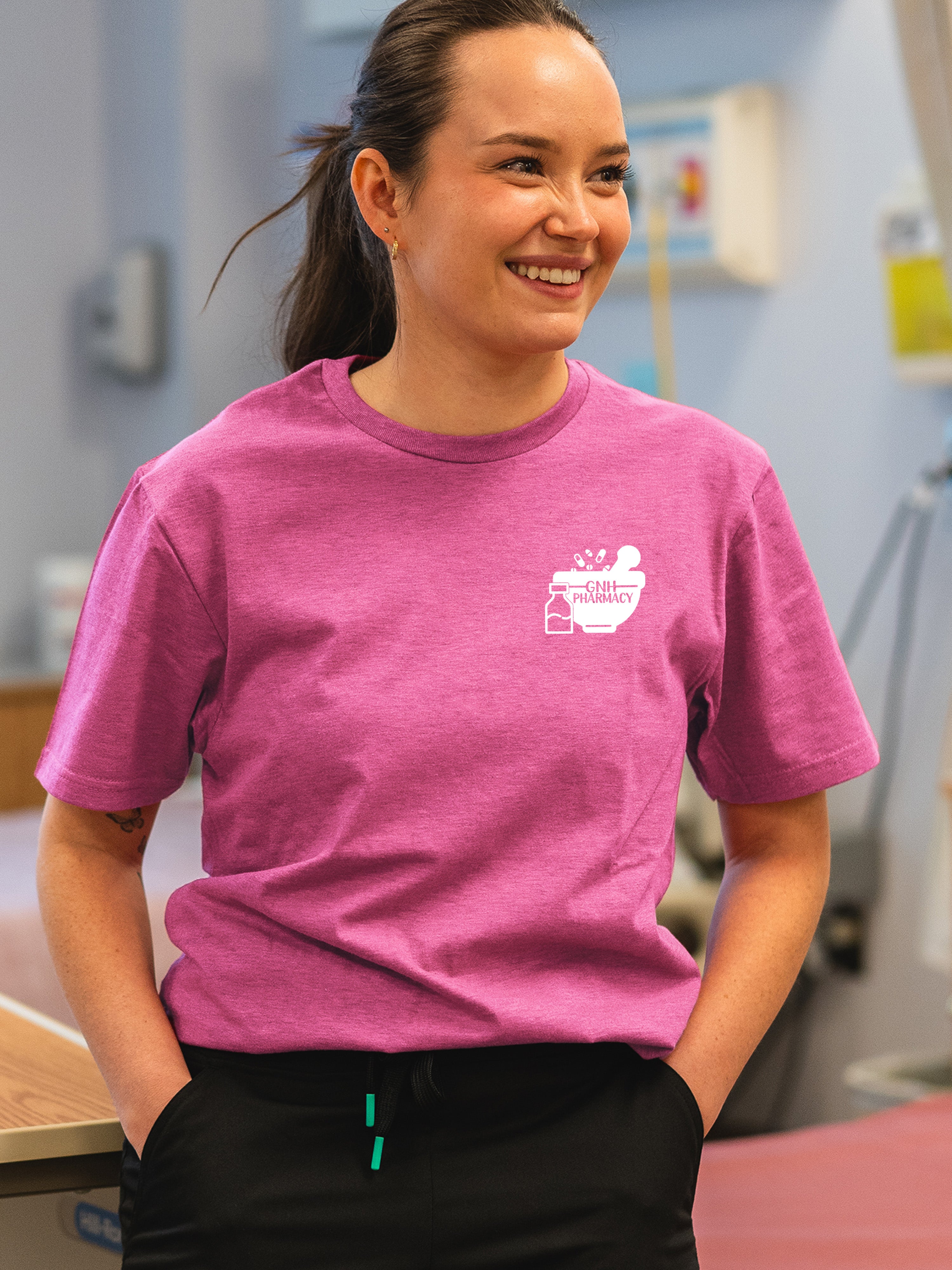 Grey Nuns Community Hospital Pharmacy - Round 3 - Essential T-Shirt