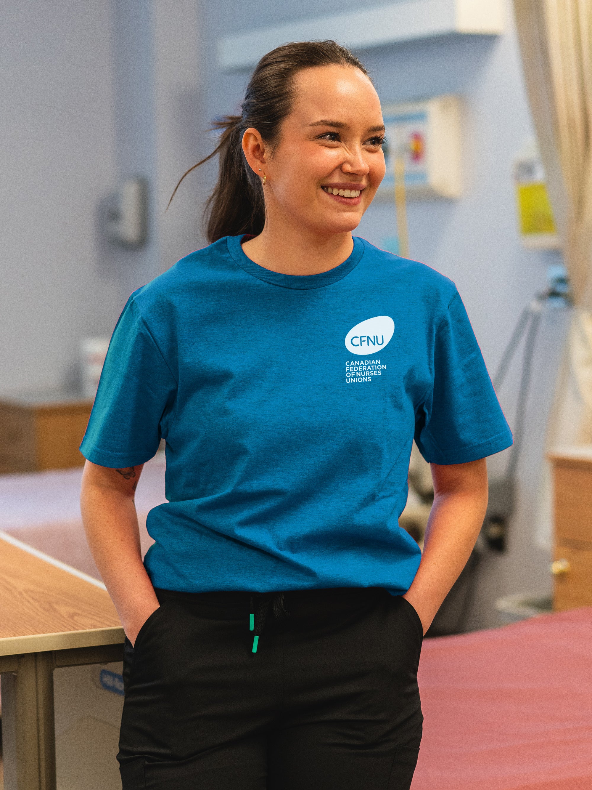 Canadian Federation of Nurses - Essential T-Shirt - Lubdub Apparel