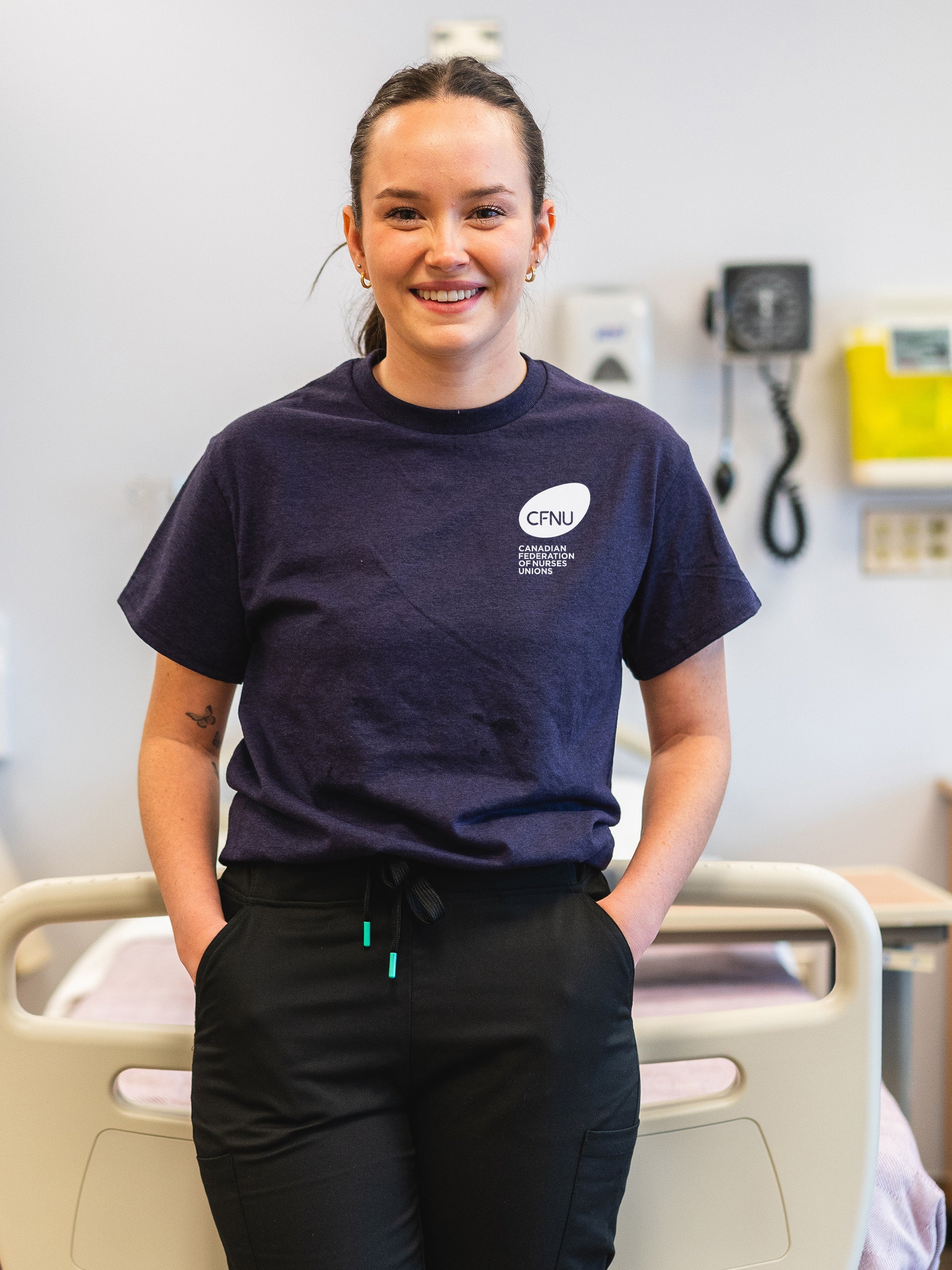 Canadian Federation of Nurses - Essential T-Shirt - Lubdub Apparel