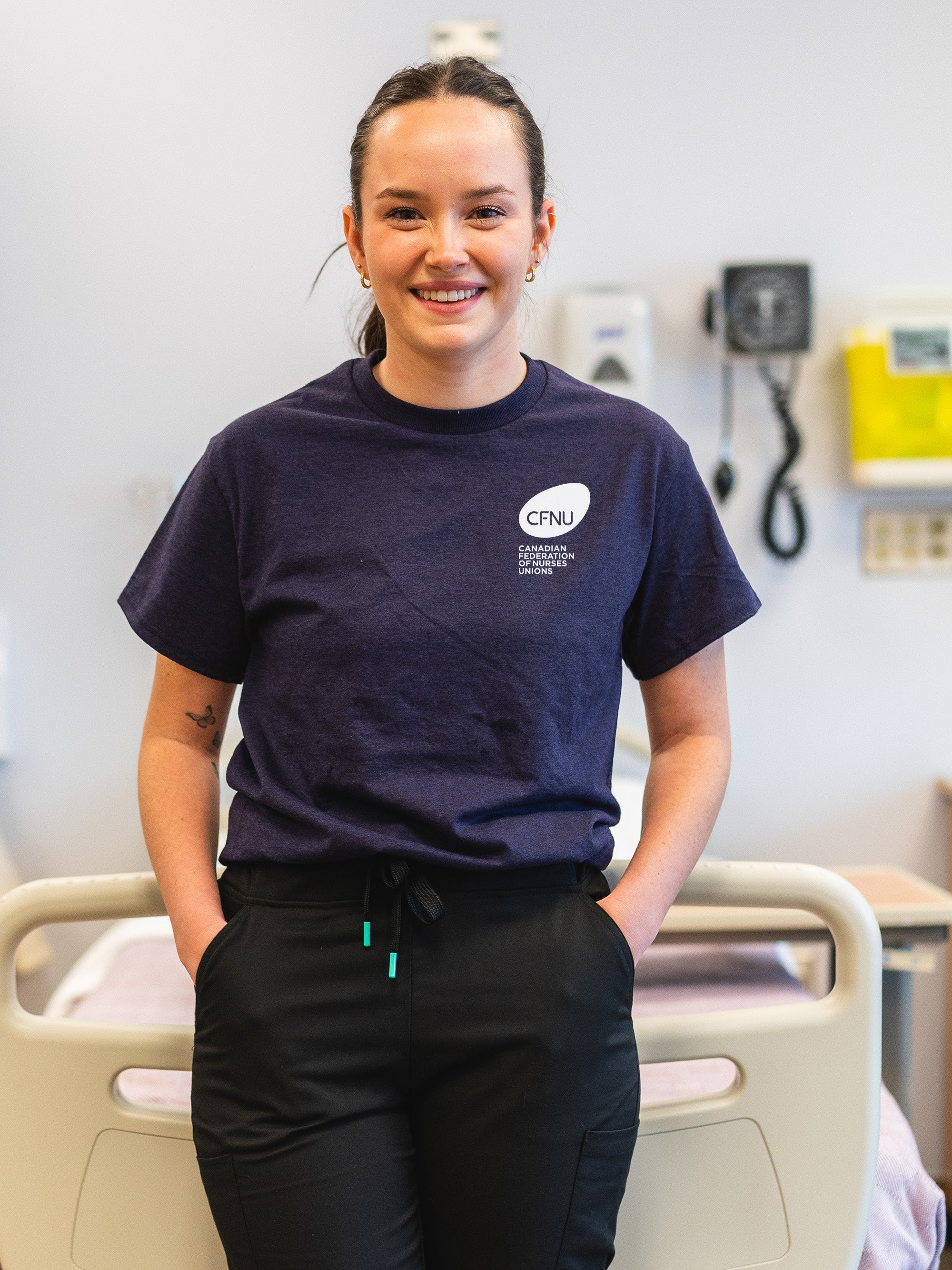 Canadian Federation of Nurses - Essential T-Shirt - Lubdub Apparel
