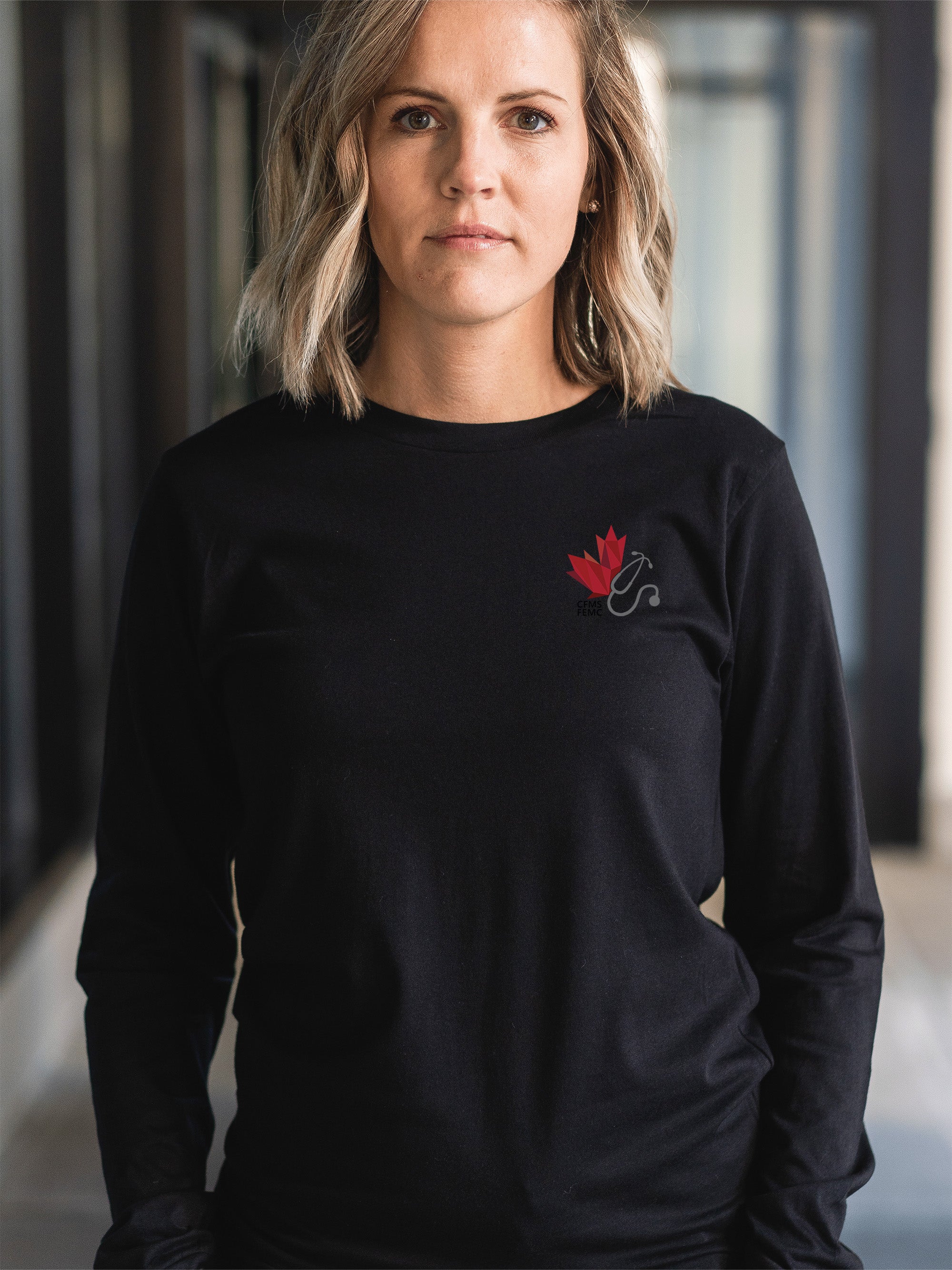 Canadian Federation of Medical Students - Essential Long Sleeve Shirt