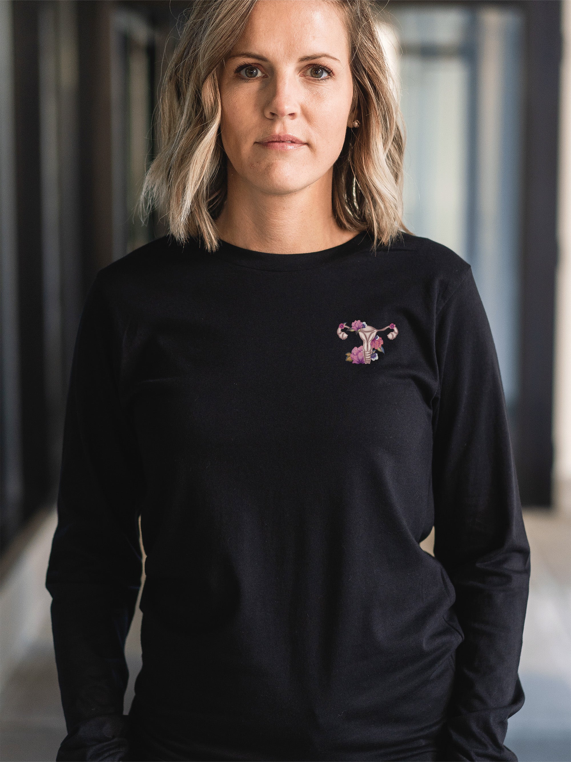 Floral Sketch - Essential Long Sleeve Shirt