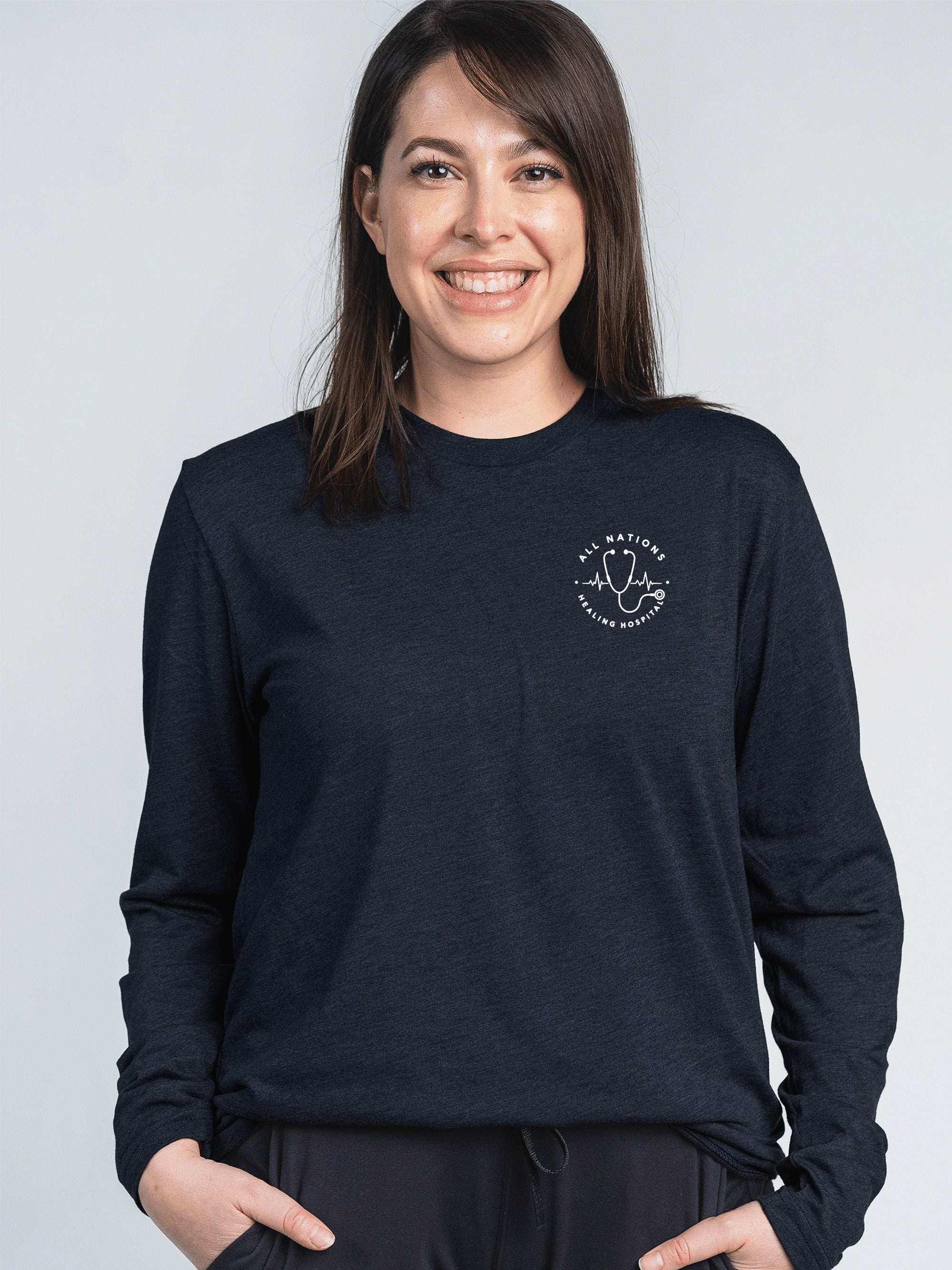 All Nations Healing Hospital - Round 6 - Essential Long Sleeve Shirt