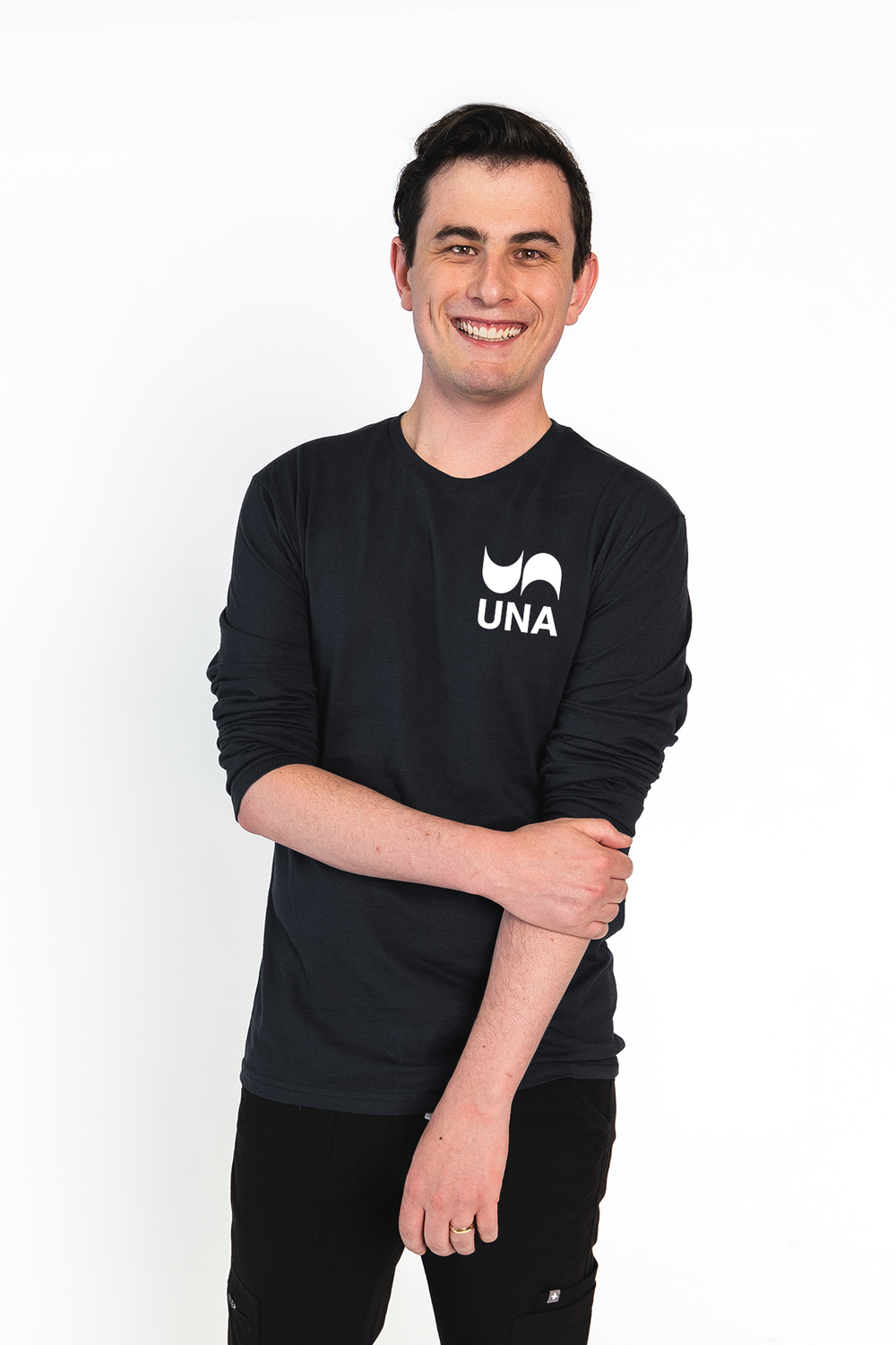 UNA Official Logo - Essential Long Sleeve Shirt