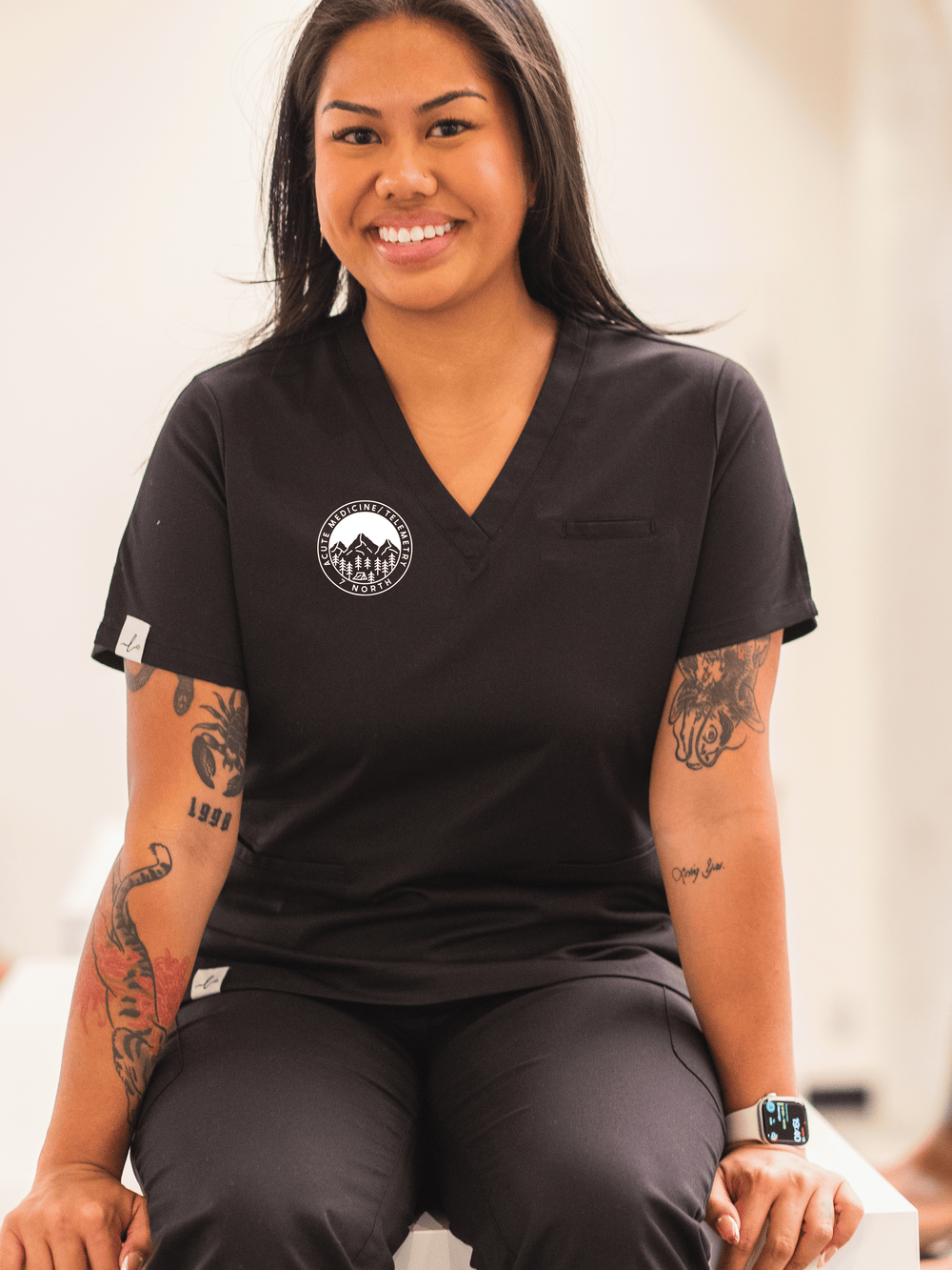 Royal Inland Hospital 7N - Round 5 - Codi Scrub Top