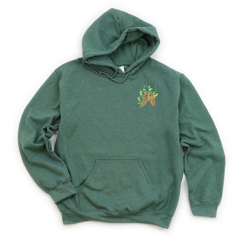 Botanical Anatomy - Everyday Hooded Sweatshirt