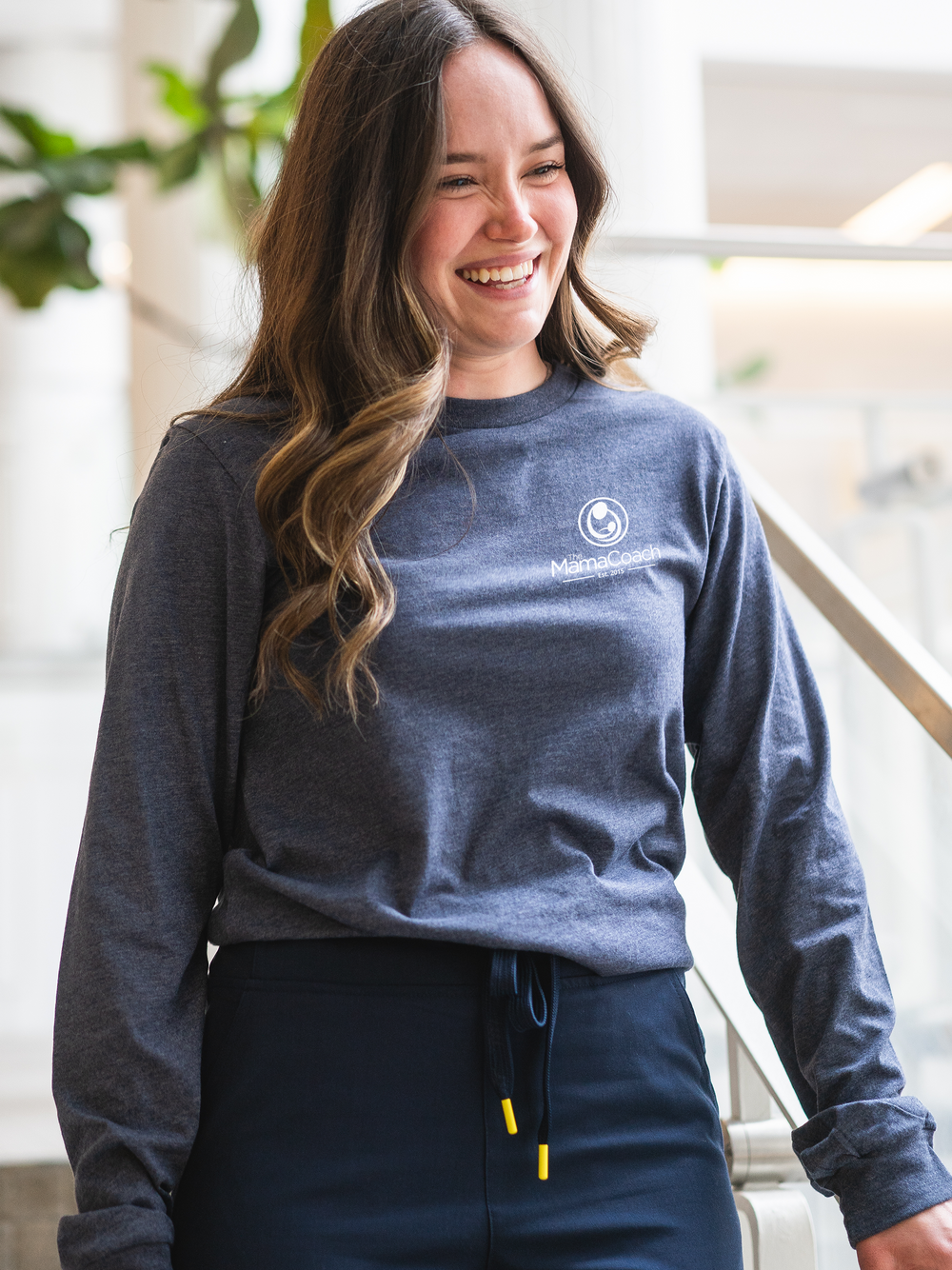 The Mama Coach - Classic Long Sleeve Shirt - Lubdub Apparel