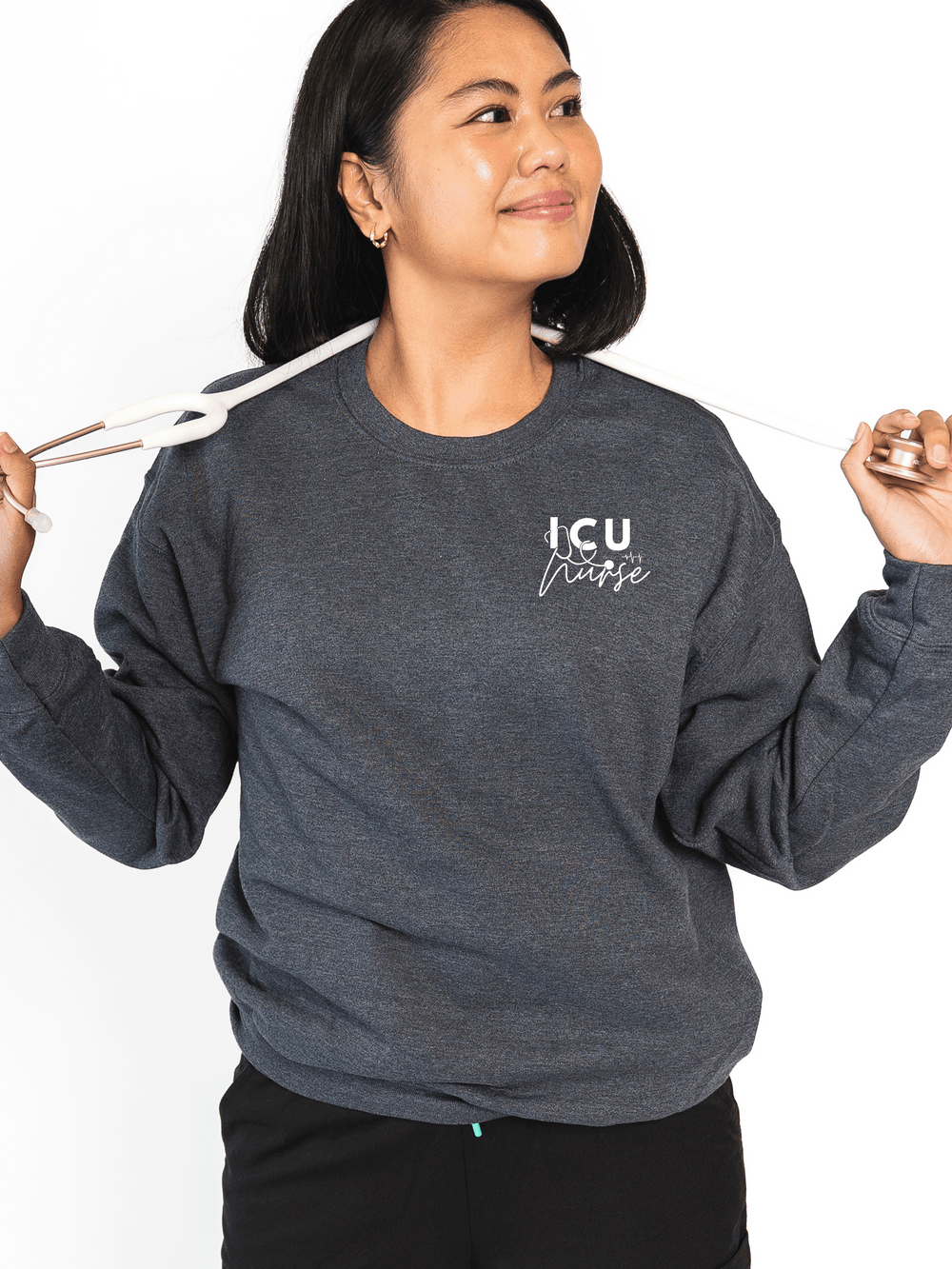 Royal University Hospital ICU - Round 4 - Non-Pocketed Crew Sweatshirt
