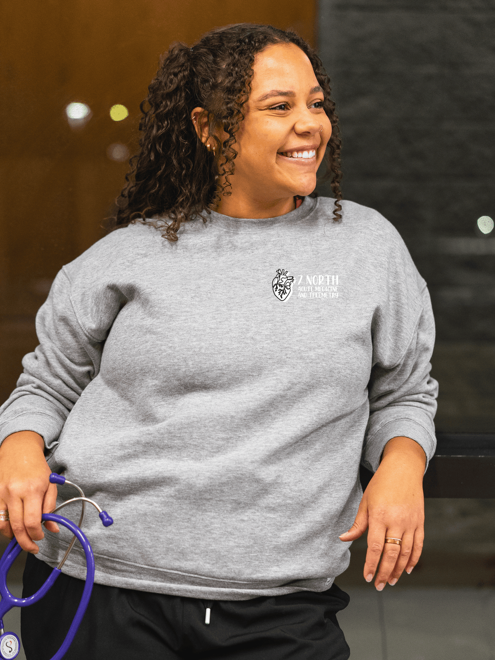 Royal Inland Hospital 7N - Round 5 - Pocketed Crew Sweatshirt