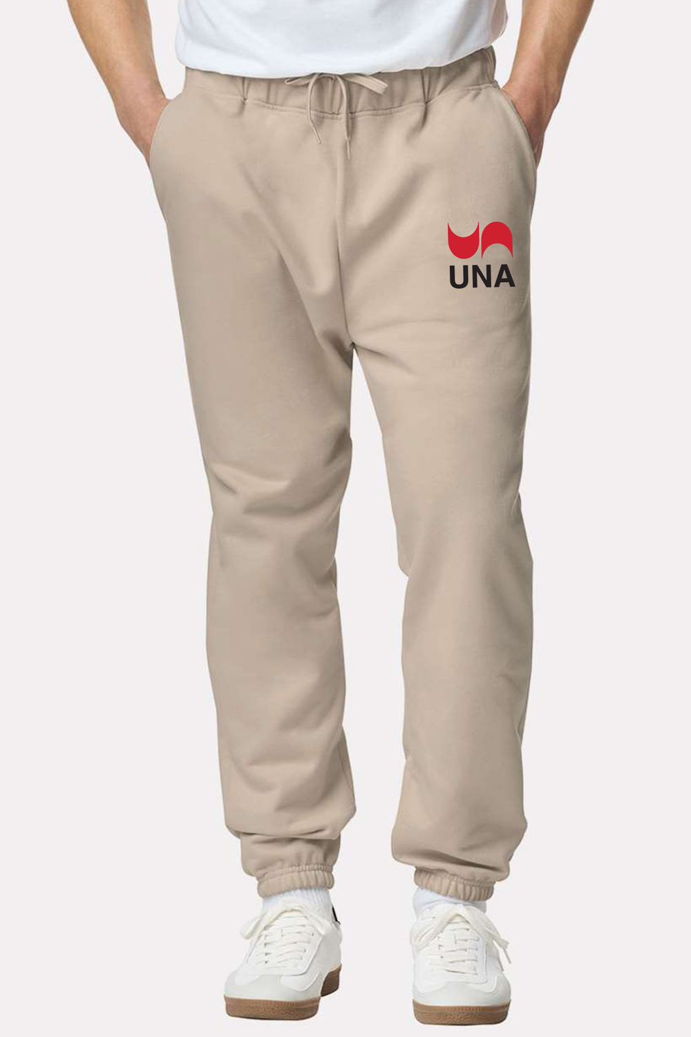 UNA Official Logo - Midweight Pocketed Sweatpants