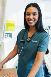 Scrub Top Text Add On - Lubdub Apparel