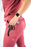 The Mama Coach - Sophie Straight Cut Scrub Pants - Lubdub Apparel