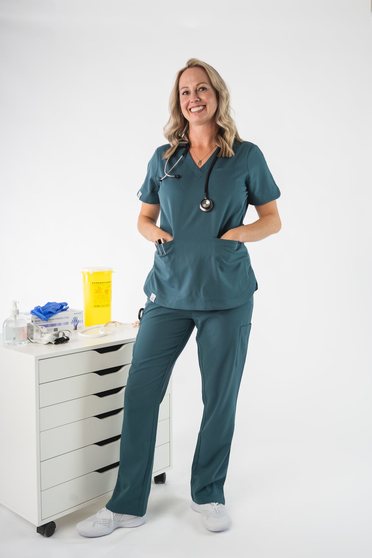 Sophie Straight Cut Scrub Pant - REGULAR - Lubdub Apparel