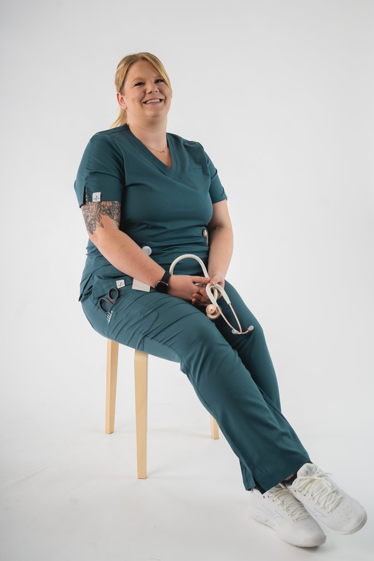 Sophie Straight Cut Scrub Pant - REGULAR - Lubdub Apparel