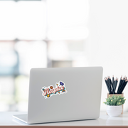 Designation Retro Vinyl Sticker - Lubdub Apparel