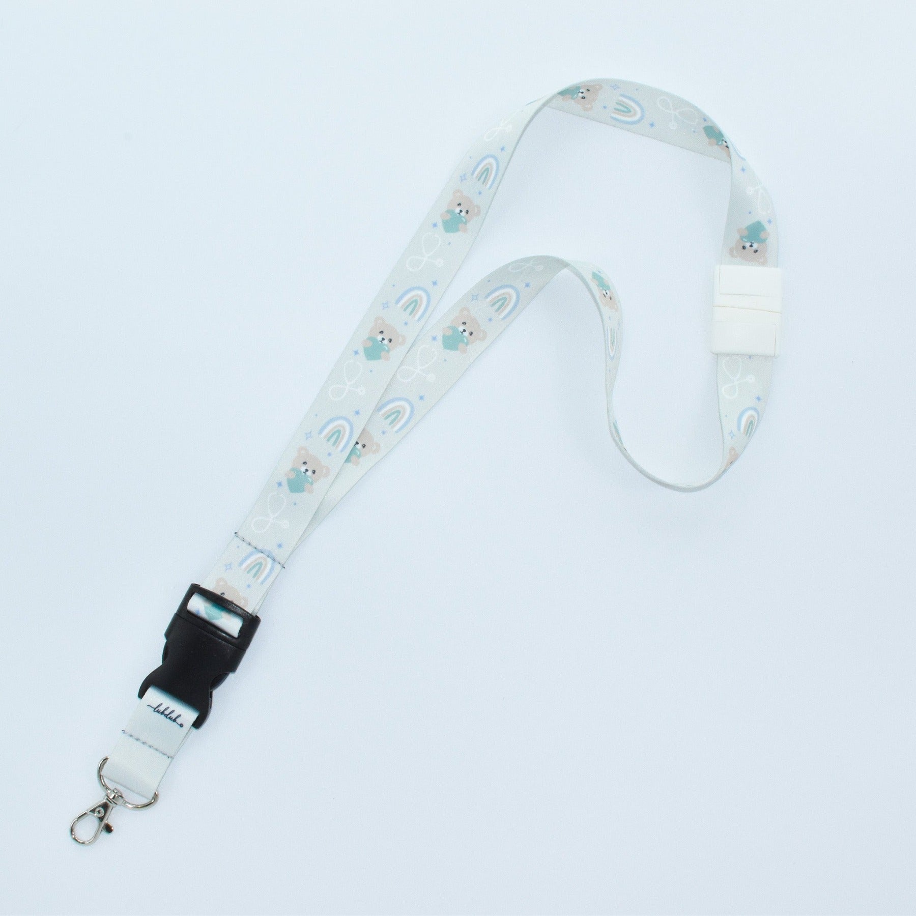 Lanyard - 1" Single Break-away with Detachable End - Lubdub Apparel